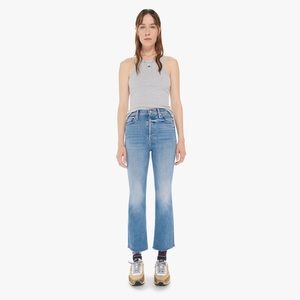 MOTHER Denim the Tripper Ankle Fray in Je T'aime Sz 26